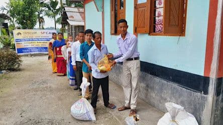 Relief support to needy people of Persuabari