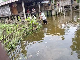 Relief & Rehabilitation: Flood affected at Kuliachuk area