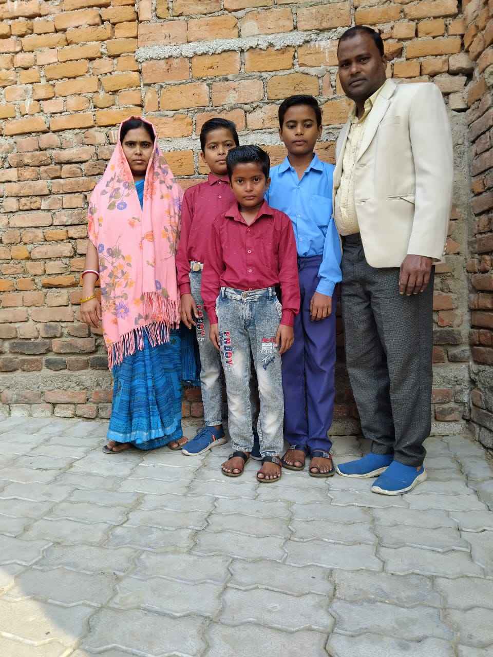 Support to Paulas Kumar's Family from Bihar