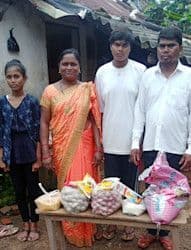 Relief & Rehabilitation to the families